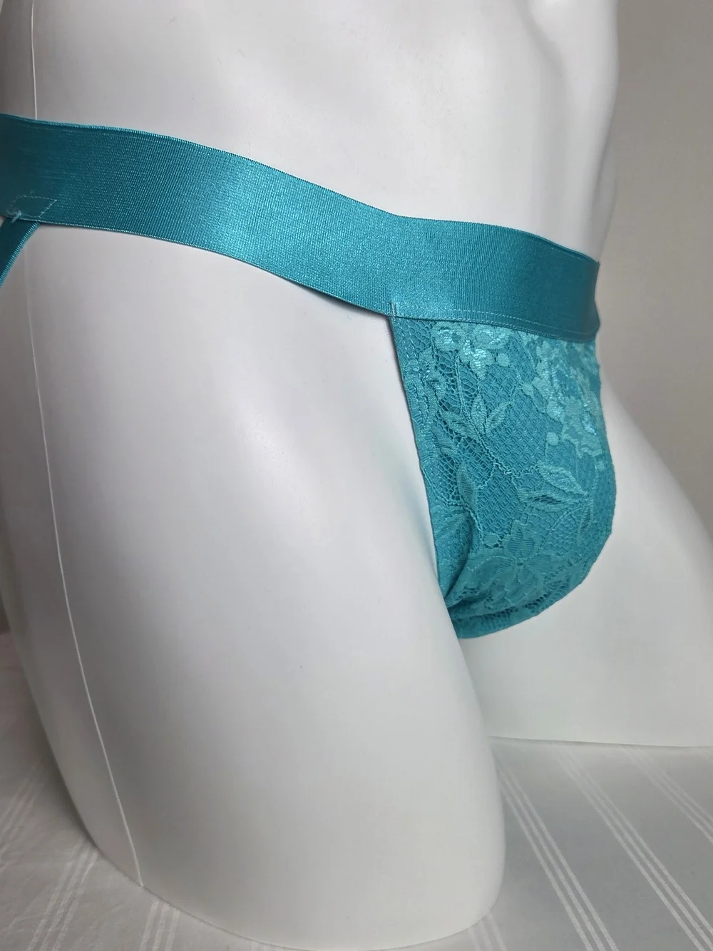 Cosabella Turquoise Lace Brief